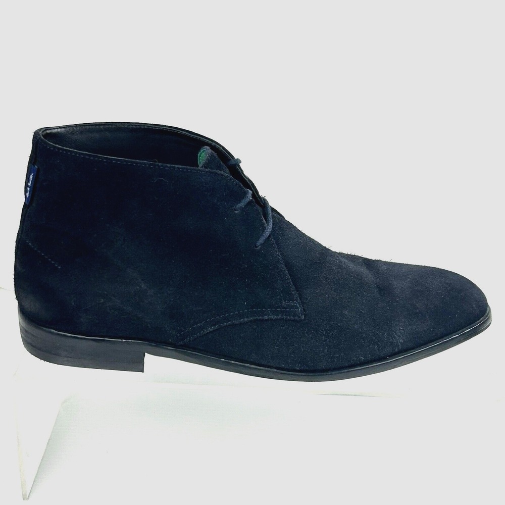 Paul Smith Men Size 10 US Black Suede Chukka Boots UK 9 EUR 43 Drummond / Arni